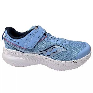 Saucony Little Girls Slip-on Sneakers Size 12 Sky Blue Lightweight & Comfy Shoes